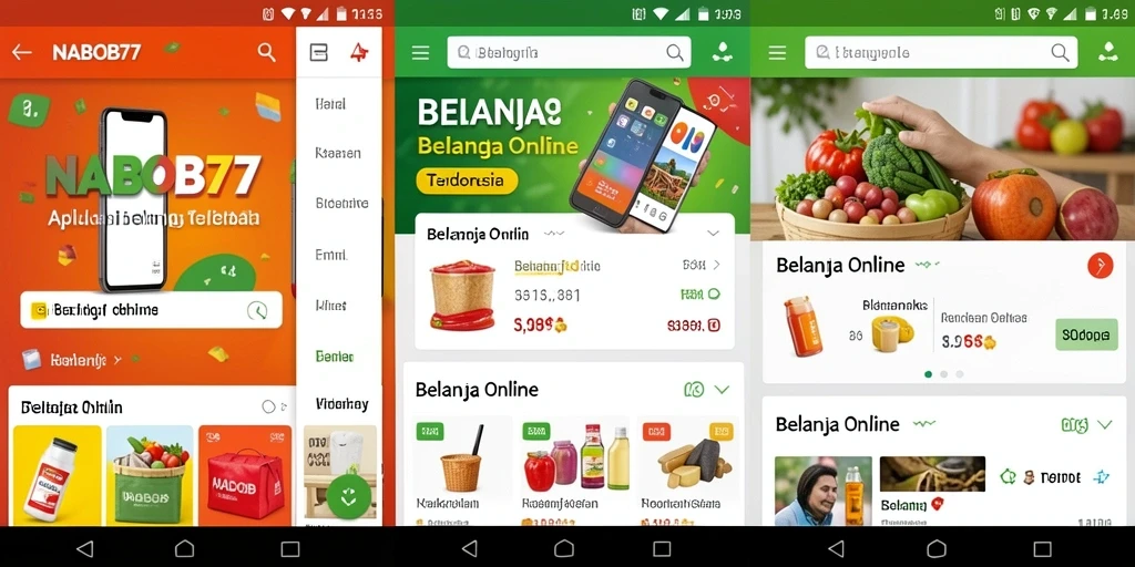 Antarmuka aplikasi NABOB77 yang ramah pengguna dan menarik.